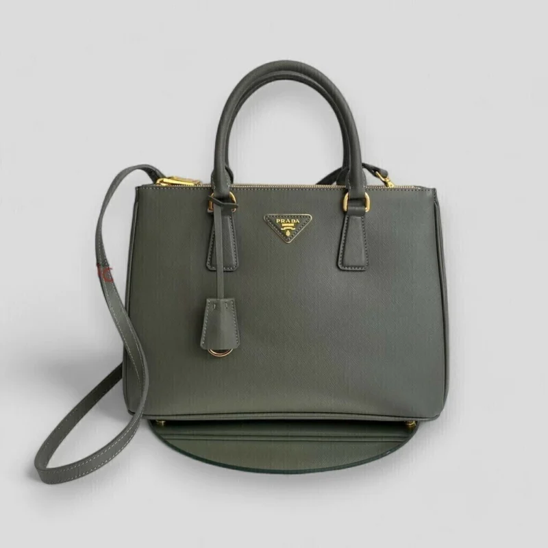 BOLSA PRADA GALLERIA CINZA