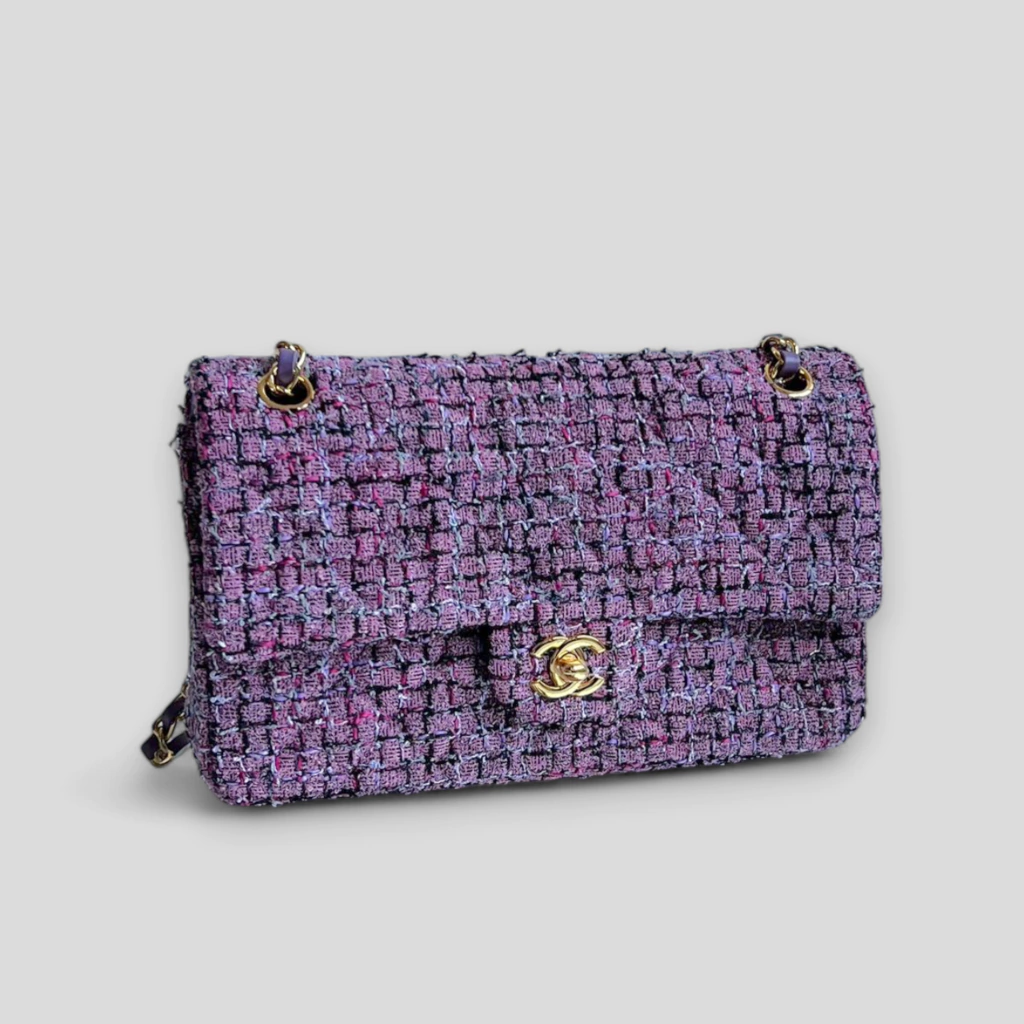 BOLSA CLASSIC FLAP MÉDIA TWEED