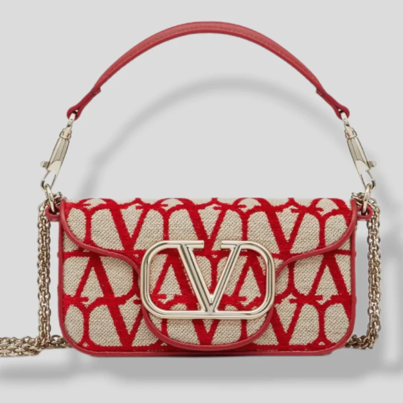 BOLSA DE OMBRO PEQUENA LOCO TOILE ICONOGRAPHE 1