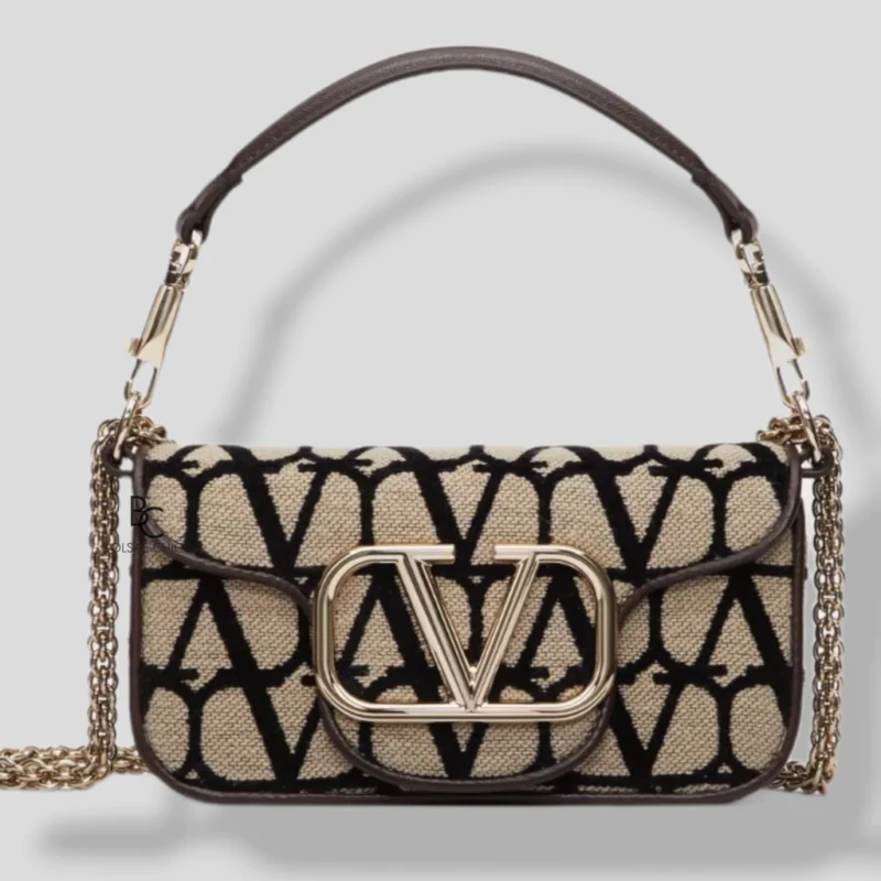 BOLSA DE OMBRO PEQUENA LOCO TOILE ICONOGRAPHE